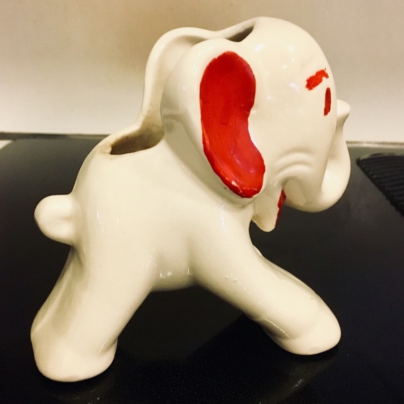 ‼️SOLD‼️Vint Hull “Stretch Elephant” PlanterVase🔴 - Picture 6 of 8